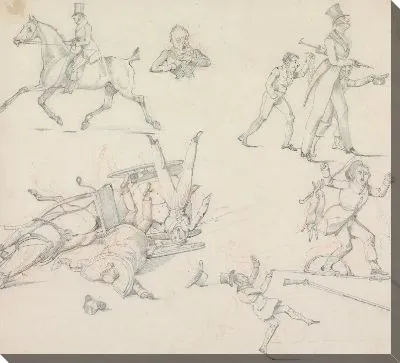 Картина Симптомы: быть привлеченным, прекрасной песни, тротинга, быть внутри, быть вне, отдачи