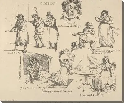 Картина Песни: «Покинуло убывающую луну ...»