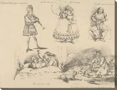 Картина Песни: "Горский парень, моя любовь родилась ..."