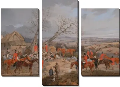 Картина Сцена охоты: убийство