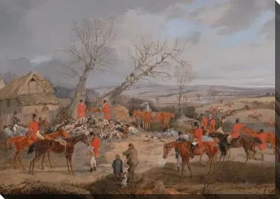 Картина Сцена охоты: убийство