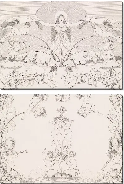 Картина Вечер из серии "Время дня"