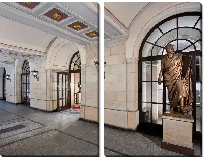 Картина В вагонном проезде