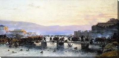 Картина Штурм крепости Ардаган 5 мая 1877 года (Storming the fortress of Ardahan May 5, 1877)