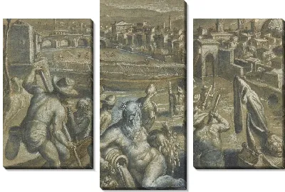 Картина Арно с рыбаками