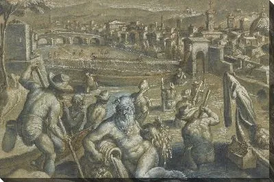 Картина Арно с рыбаками