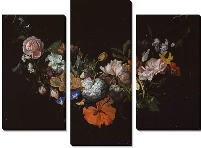 Гирлянда с цветами