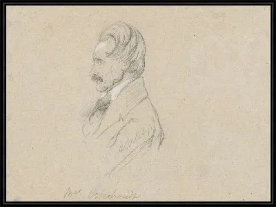 Портрет художника Даниэля ван Остерхоудта, в профиль слева