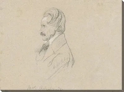 Портрет художника Даниэля ван Остерхоудта, в профиль слева