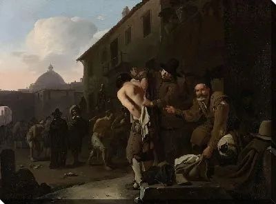 Картина Одежда голая