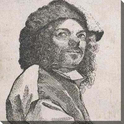 Картина Бюст человека с меховой шапкой