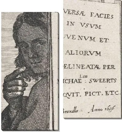 Картина Молодой человек за мольбертом