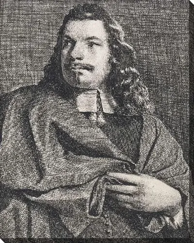 Картина Портрет мужчины в плаще