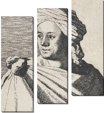 Картина Бюст молодого человека в тюрбане