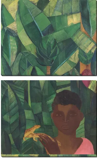 Картина Мальчик с гекконами