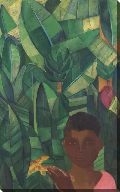 Картина Мальчик с гекконами