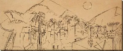 Картина Пейзаж Рио-де-Жанейро