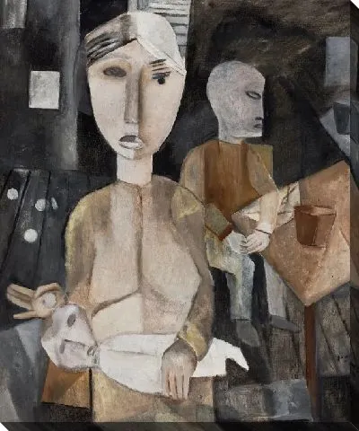 Картина Интерьер с Индигентами