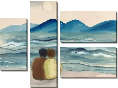 Фигуры у моря