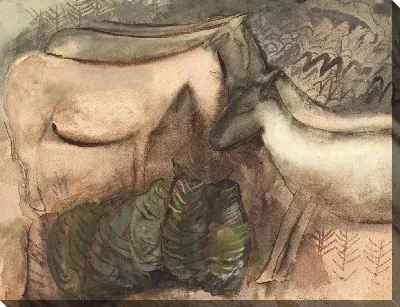 Картина Группа мулов