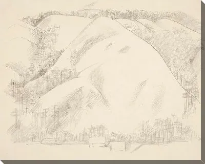 Картина Горы в Кампус-ду-Жордан