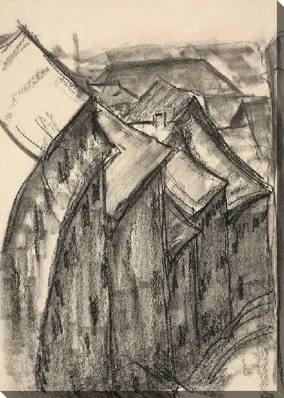 Картина Вильнюсские дома