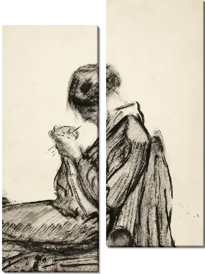 Картина Маргарет вязание