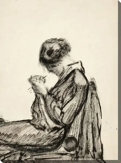 Картина Маргарет вязание