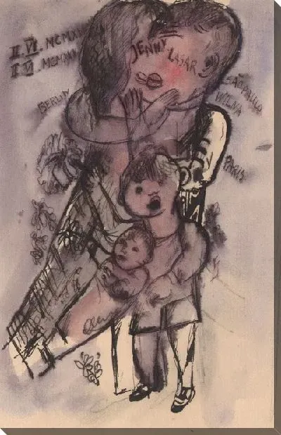 Картина Семейная карта Сегалла