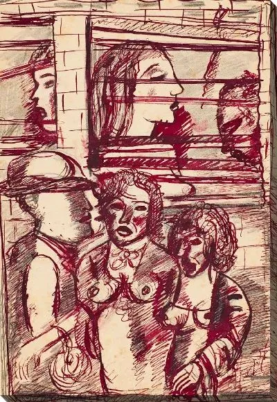 Картина Оригинальный дизайн альбома Mangue