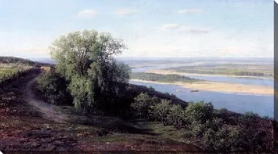 Картина Волга под Симбирском (Volga at Simbirsk)