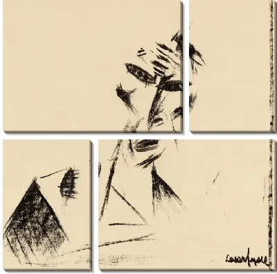 Картина Две головы