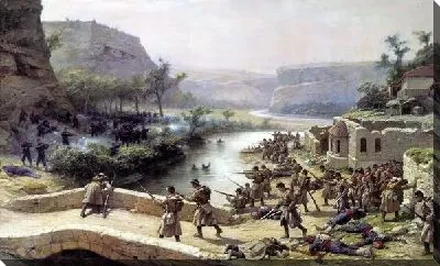 Бой у Иваново-Чифлик 2 октября 1877 года (Battle of the Ivanovo-Chiflik October 2, 1877)