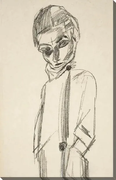 Картина Фигура с руками в кармане