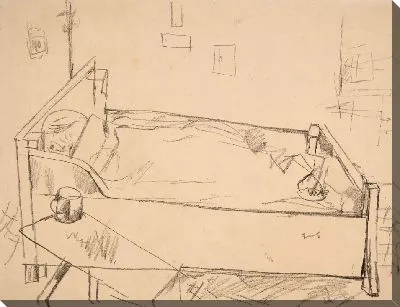 Картина Фигура в постели