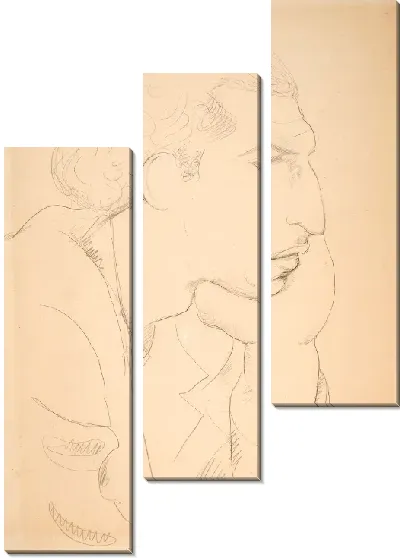 Картина Профиль Тулио де Лемос