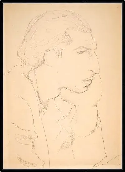 Картина Профиль Тулио де Лемос