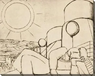 Матрос лежал с трубкой