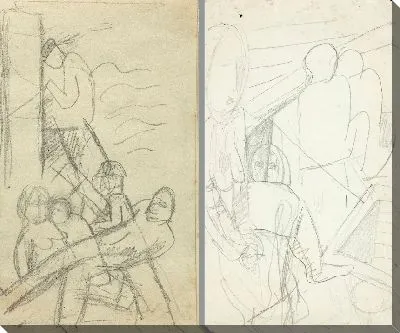 Картина Эмигрант аннотации рисунков