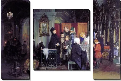 Картина Перед исповедью (Prior to confession)