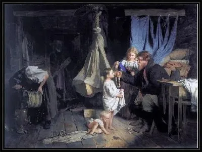 Возвращение из города (Returning from the city)