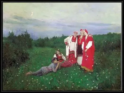 Картина Северная идиллия (Northern idyll)