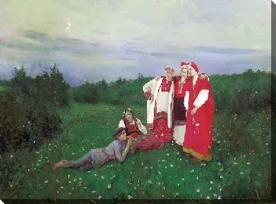 Картина Северная идиллия (Northern idyll)