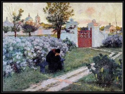 Цветущая сирень (Blooming lilacs)