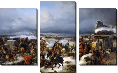 Картина Взятие крепости Кольберг (The capture of the fortress of Kolberg)