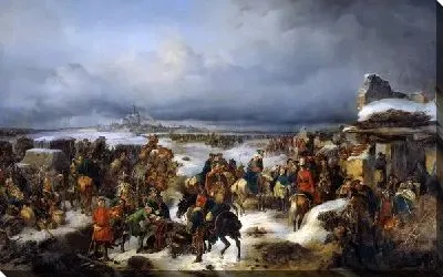 Картина Взятие крепости Кольберг (The capture of the fortress of Kolberg)