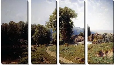 Картина Хутор в Малороссии (Little Farm)