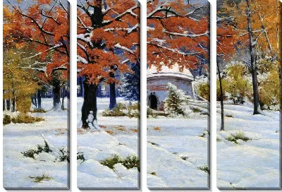 Картина Ранний снег (Early snow)