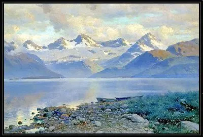 Озеро в горах