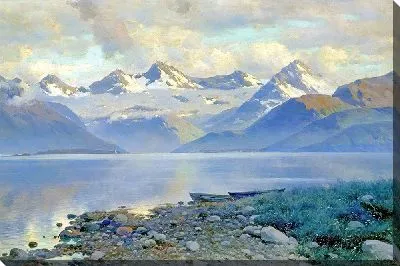 Озеро в горах